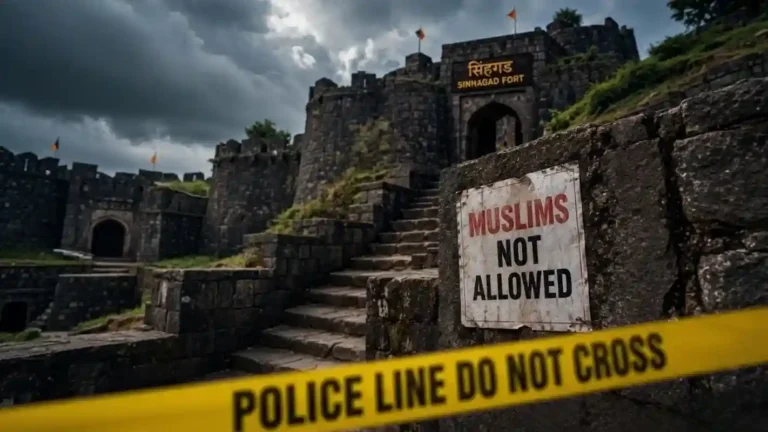 Sinhagad Fort Poster Controversy  Forest Department Removes Unauthorized Directives From Sinhagad Fort Gate as Police Launch Probe
