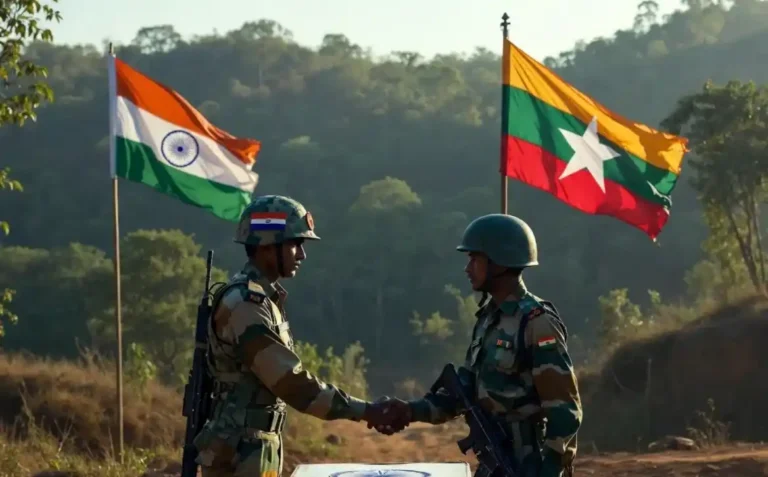 India Myanmar border security  Naypyidaw Reassures New Delhi on Bilateral Border Security and Countering Insurgency
