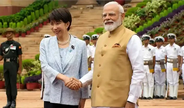Japanese PM  PM Sanae Takaichi Holds Strategic Talks with Narendra Modi