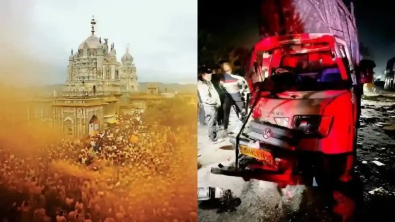 Jejuri Varkari Accident  Speeding Welfare Truck Rams Sant Dnyaneshwar Maharaj Palkhi Procession 3 Dead, Multiple Warkaris Hurt