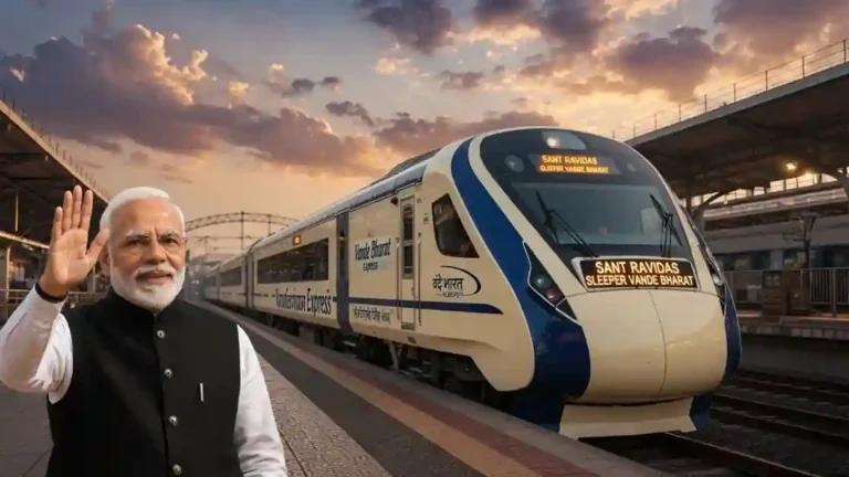 Sleeper Vande Bharat  Prime Minister Narendra Modi Set to Launch Sant Ravidas Express Connecting Amritsar and Varanasi