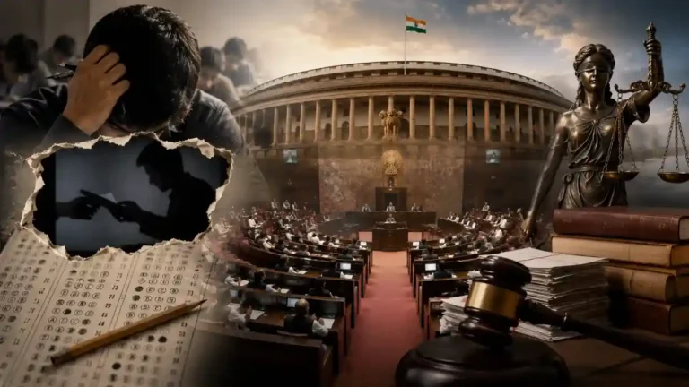 Anti Paper Leak Bill Rajya Sabha  Crucial Legislative Phase Rajya Sabha Takes Up AntiPaper Leak Bill Following Lok Sabha Approval