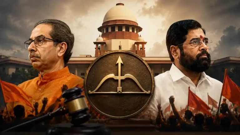 Supreme Court Shiv Sena Hearing  Crucial Battle in Apex Court Supreme Court Hears Uddhav Thackeray’s Plea Over Shiv Sena Name and Symbol