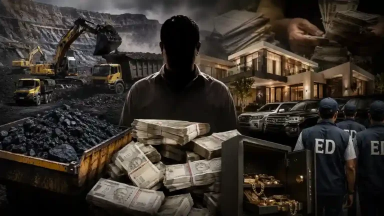 ED Raid Dhanbad Coal Mafia  ED Freezes ₹160 Crore Mutual Funds and Seizes Cash in Dhanbad Raids
