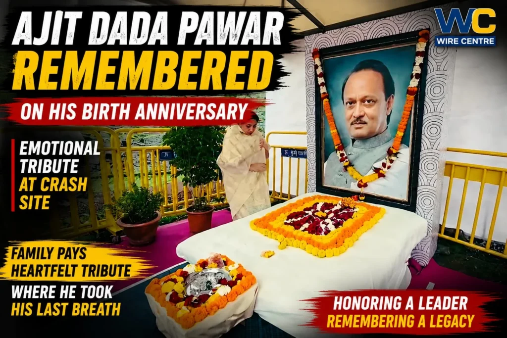Ajit Pawar Birth Anniversary Tribute