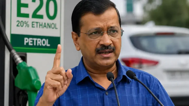 Arvind Kejriwal - "Think 100 Times Before Buying a New Car": Arvind Kejriwal Attacks Centre Over E20 Petrol Controversy