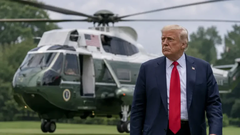 Donald Trump, Marine One - FAA Probes Air Safety Incident Involving Donald Trump's Marine One Helicopter