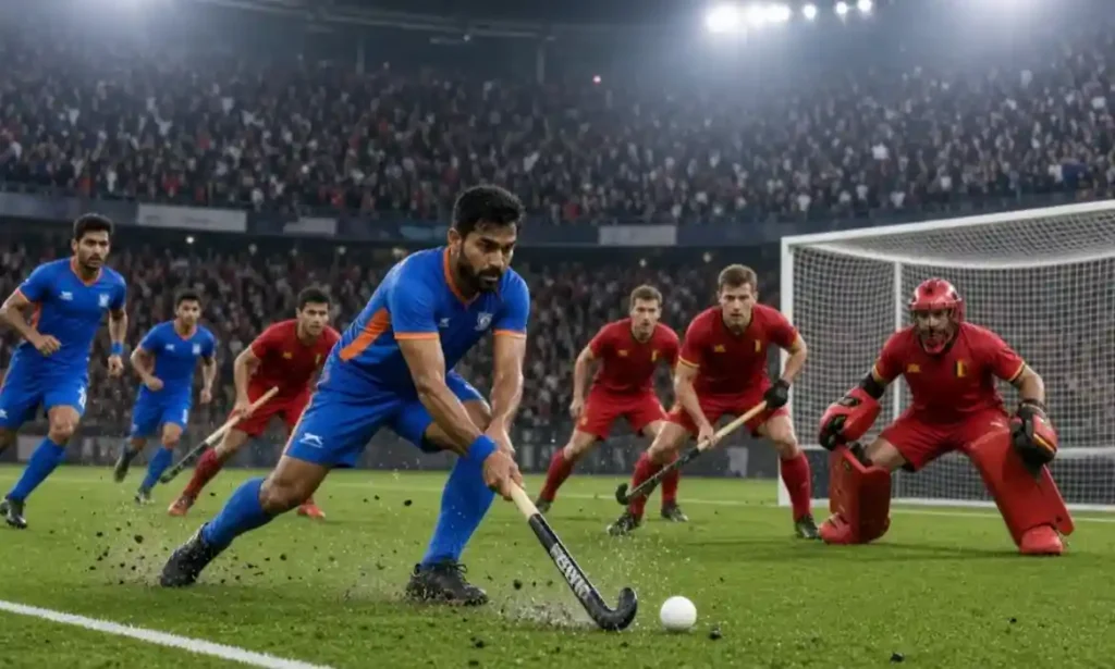 Hockey World Cup 2026 - Hockey World Cup 2026 Harmanpreet's Brace Goes in Vain as Belgium Edge India 4-3 in Shootout After 3-3 Draw