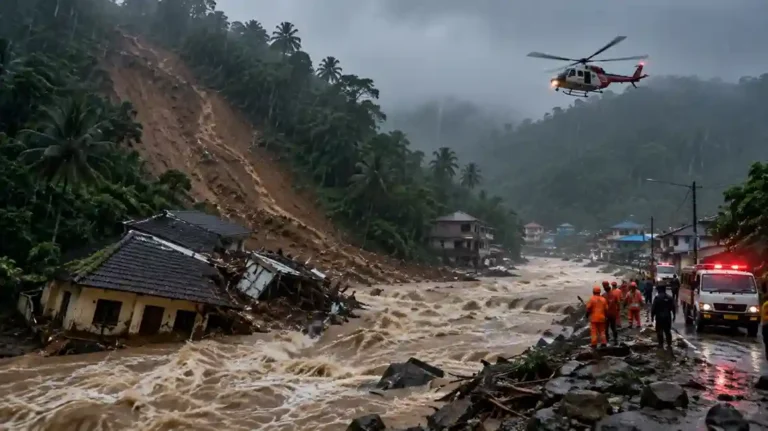 Kerala Rains  Kerala Rains Live  Flash Floods and Landslides Claim Lives as Red Alerts Issued in 9 Districts
