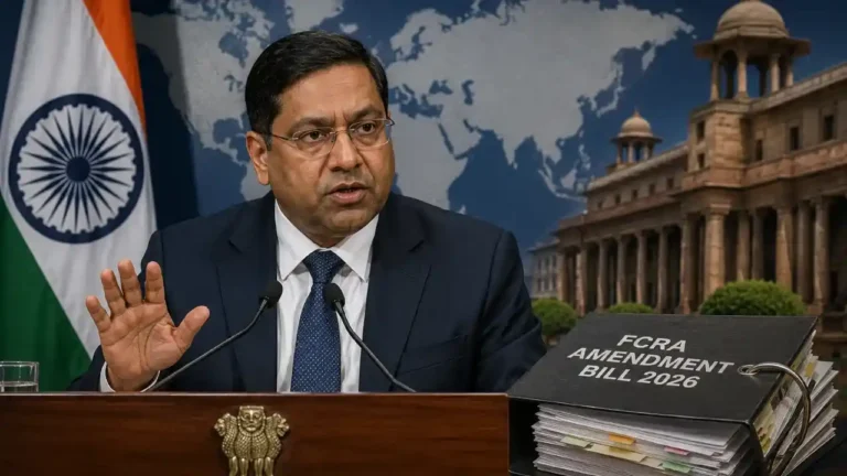 MEA Randhir Jaiswal FCRA Bill - "Internal Matter"- MEA Rejects US Lawmaker's Criticism of FCRA Amendment Bill 2026
