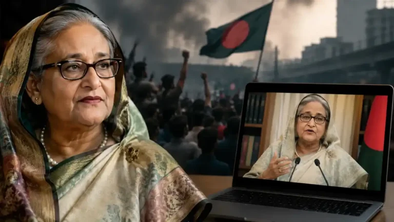 Ousted Bangladeshi Leader Sheikh Hasina Set for First Virtual Public Address on Second Anniversary of Exile