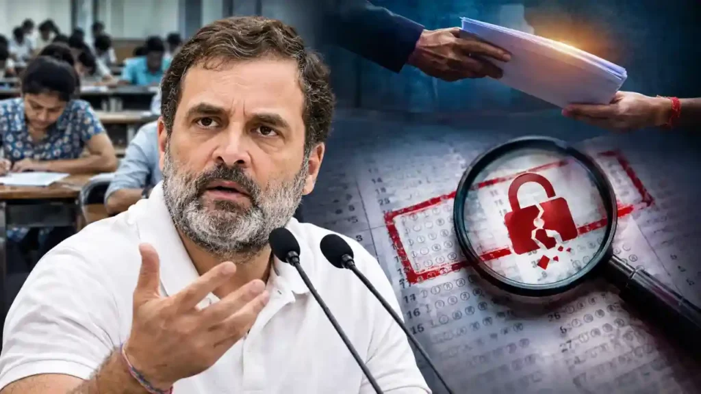 Rahul Gandhi - Rahul Gandhi Targets Central Government Over Alleged UGC-NET 2026 Paper Leak and Demands Forensic Inquiry