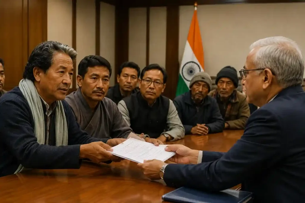 Sonam Wangchuk Home Ministry Meeting - Sonam Wangchuk and Ladakh Leaders Present 'Non-Negotiable' Demands to Home Ministry