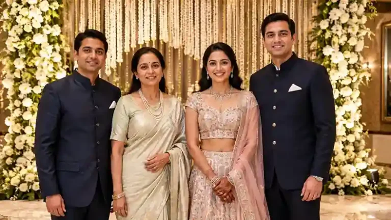 Sunetra Pawar - Skips Supriya Sule’s Daughter’s Reception in Delhi, Sons Parth and Jay Attend