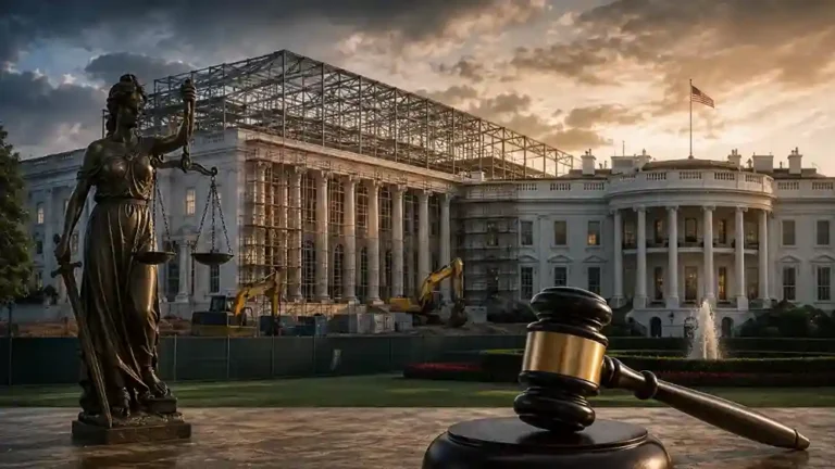 Trump White House Ballroom Court Halt - Presidents Are Temporary Tenants, Not Owners - US Appeals Court Halts Trump's 400M White House Ballroom Expansion