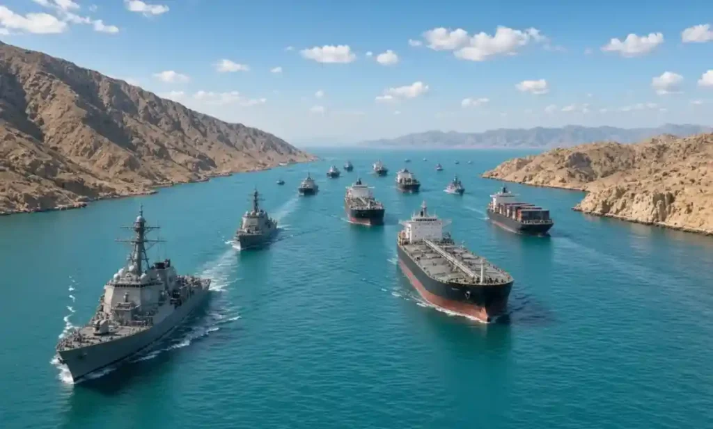 US Secret Oil Corridor - US Military Establishes Secret Shipping Corridor in Strait of Hormuz to Bypassing Iranian Threats
