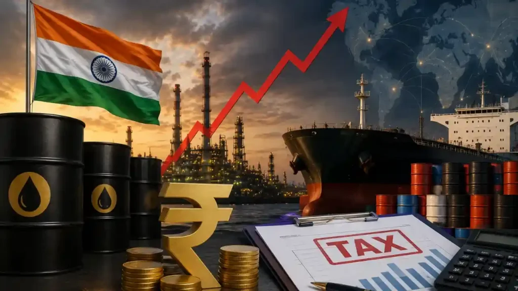 Windfall Gains Tax - Centre Raises Windfall Gains Tax on Petroleum Exports Following Market Volatility Amid US-Iran Conflict