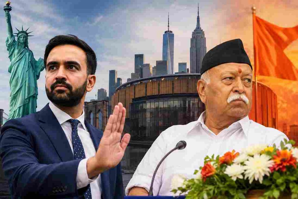 Zohran Mamdani NYC Mayor - NYC Mayor Zohran Mamdani Opposes RSS Chief Mohan Bhagwat’s Event at Madison Square Garden