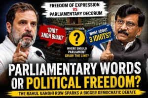 Rahul Gandhi Parliament Controversy