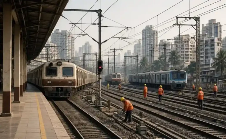 Mumbai Local Train Mega Block Sept 6 - Mumbai Local Train Update Mega Block on Central, Western, and Harbour Lines on September 6