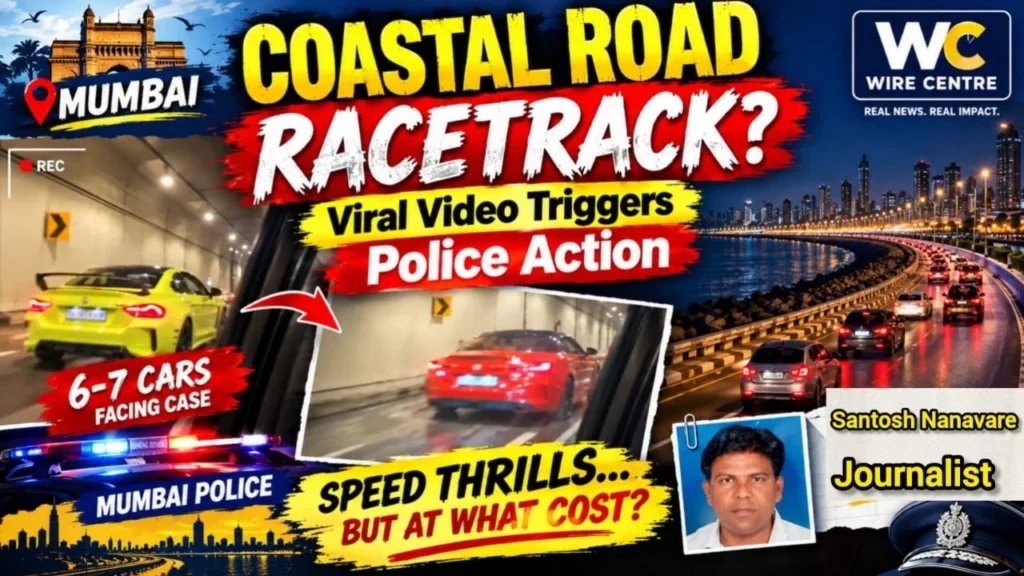 Coastal Road Speeding Case Mumbai